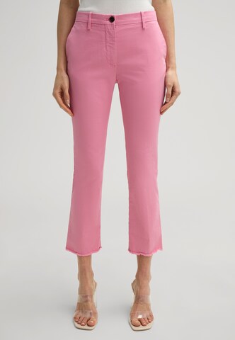 JOOP! Regular Trousers 'Pura' in Pink
