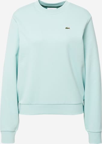 Sweat-shirt LACOSTE en vert : devant