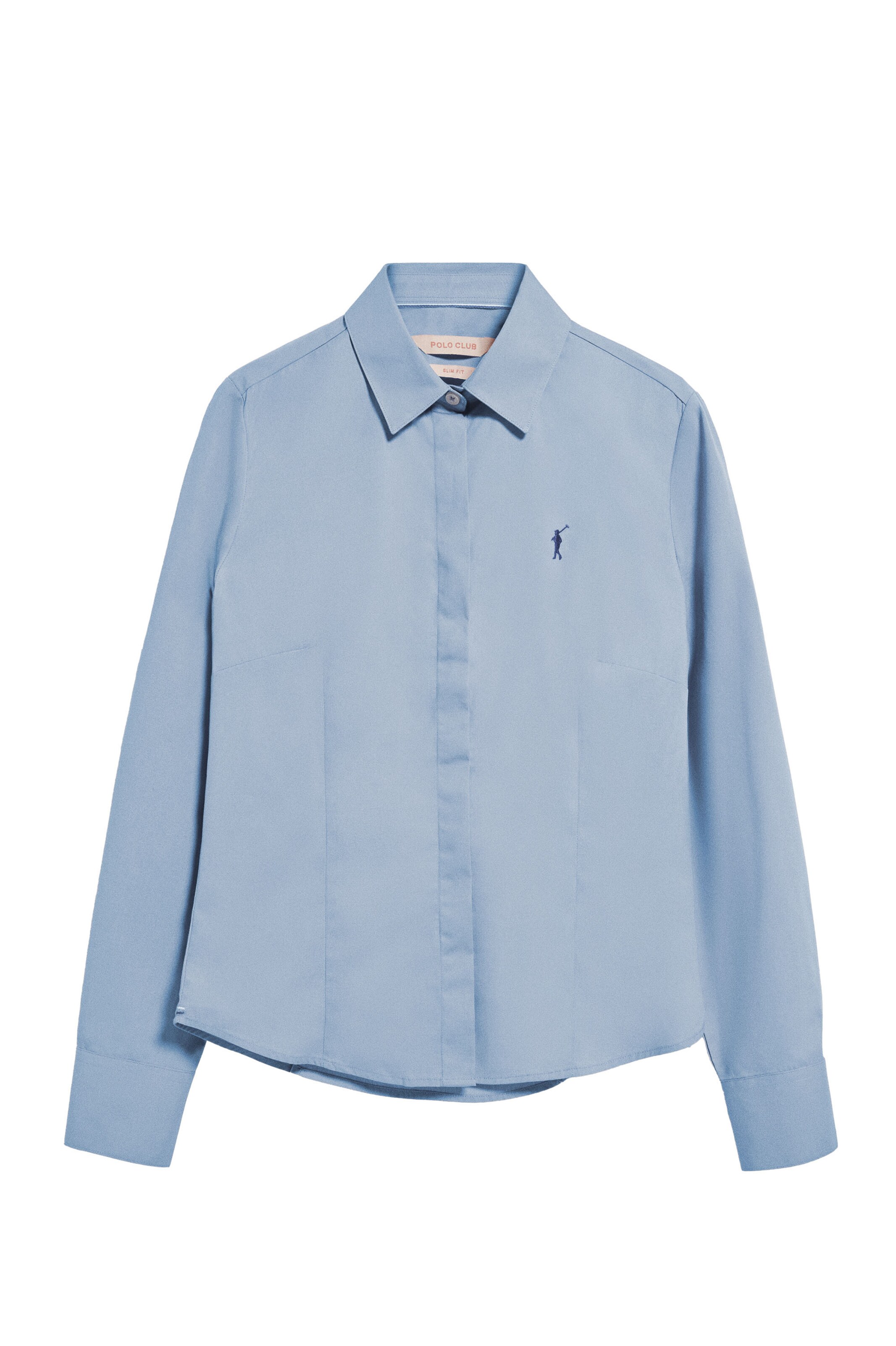 Polo Club Bluse in Blau: Vorderseite