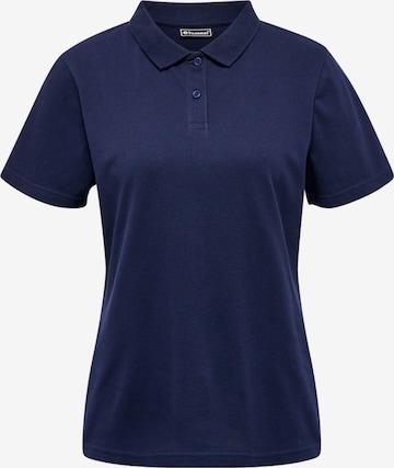 Hummel Shirt in Blauw: voorkant