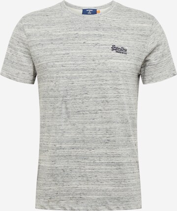 T-Shirt Superdry en gris : devant