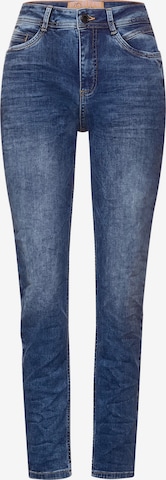 STREET ONE Regular Jeans in Blauw: voorkant