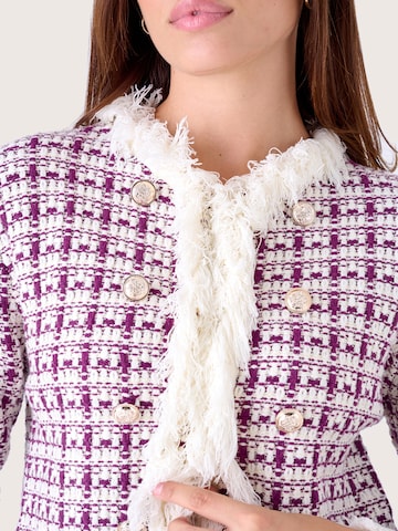 Camomilla Strickjacke 'COMO' in Lila: Vorderseite