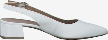 TAMARIS - Sapatos abertos atrás em branco