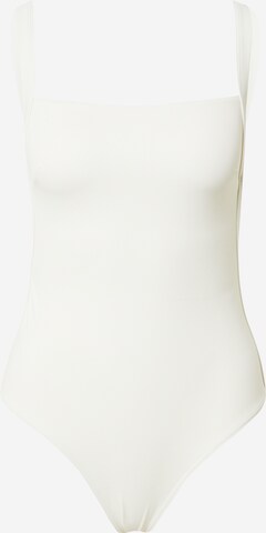 LENI KLUM x ABOUT YOU Bralette Swimsuit 'Indra' in White: front