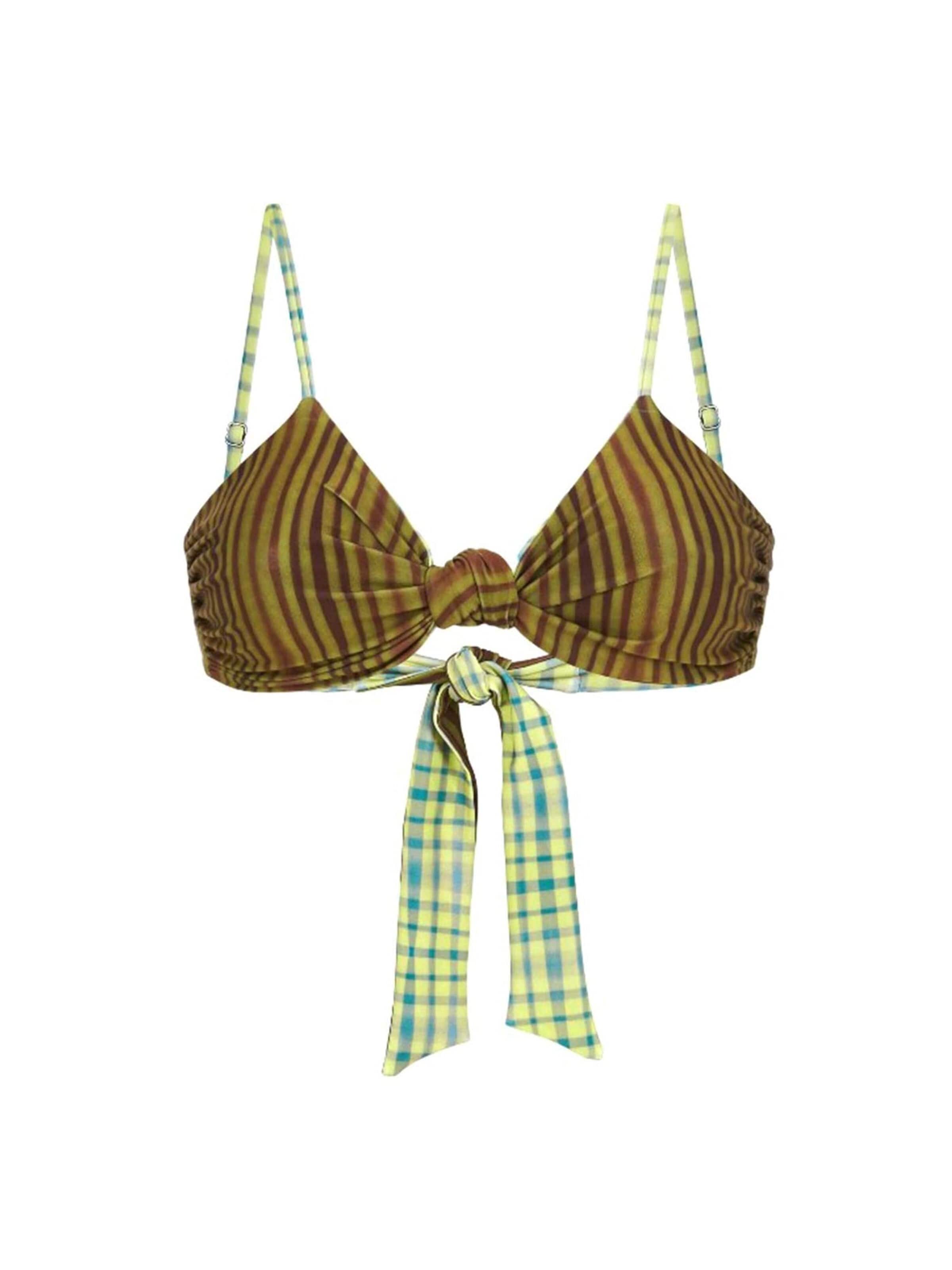 OAS Bikini Bottoms 'Tree Lines Onda' in Mixed colors: front
