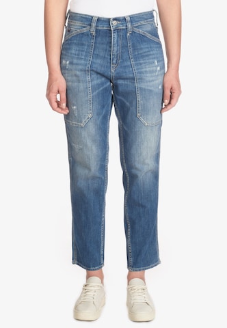 Le Temps Des Cerises Regular Jeans in Blue: front