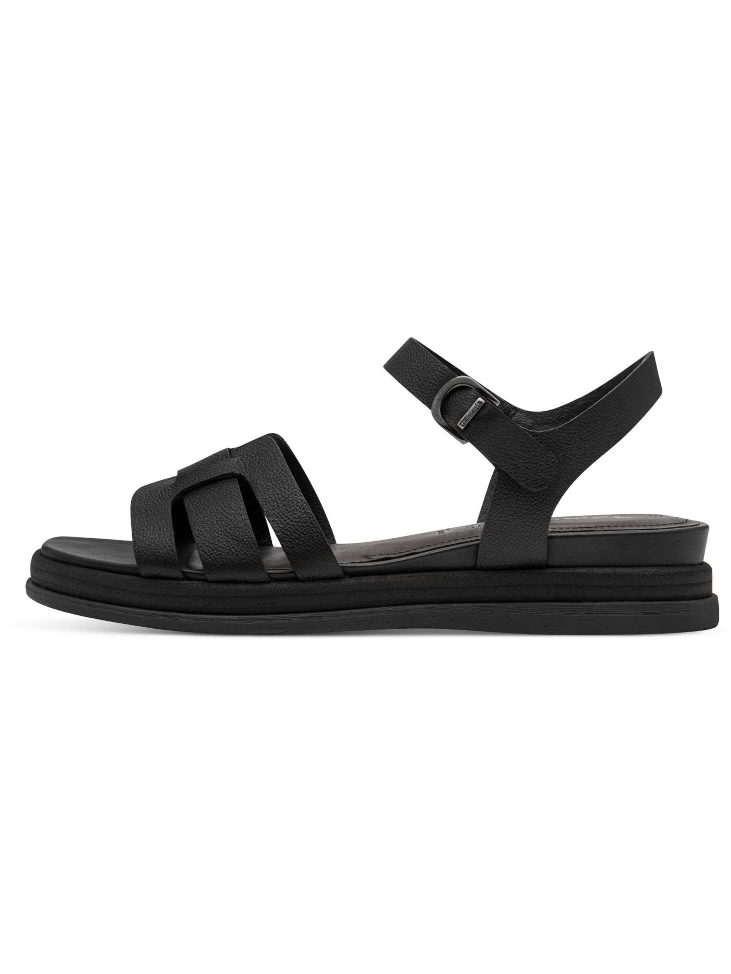 Tamaris Sandale in Schwarz