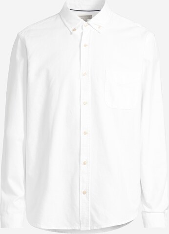 AÉROPOSTALE Regular fit Button Up Shirt in White: front