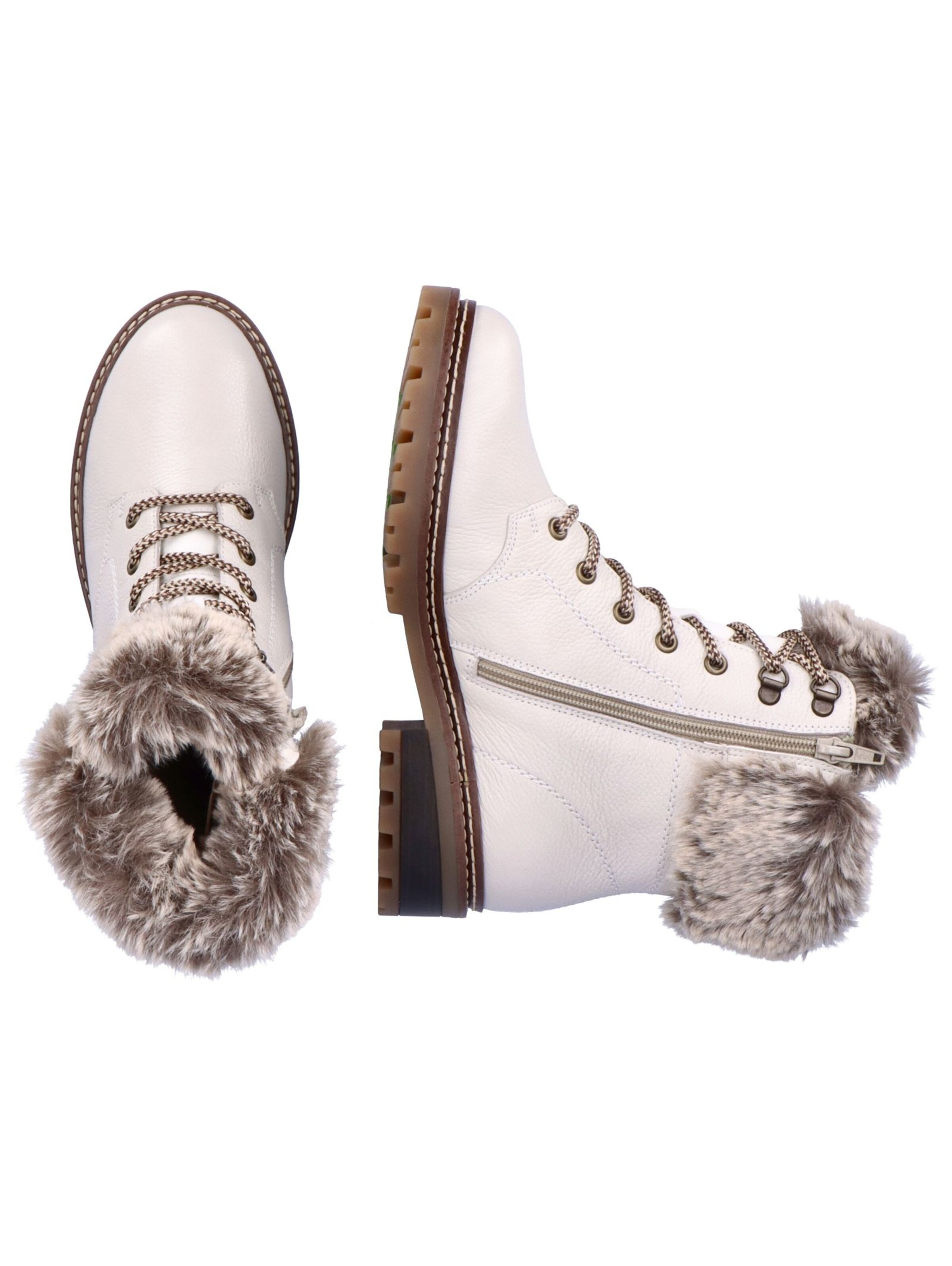 REMONTE Schnürstiefelette in Weiß