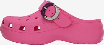 Crocs Puukengät & Crocks-jalkineet 'Classic' värissä vaaleanpunainen: etupuoli