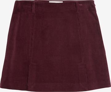 ARMEDANGELS Rock ZALAIAA CORDUROY in Rot: Vorderseite