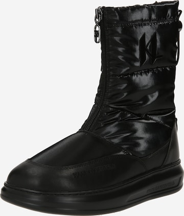 Karl Lagerfeld Snow Boots 'KAPRI KOSI' in Black: front