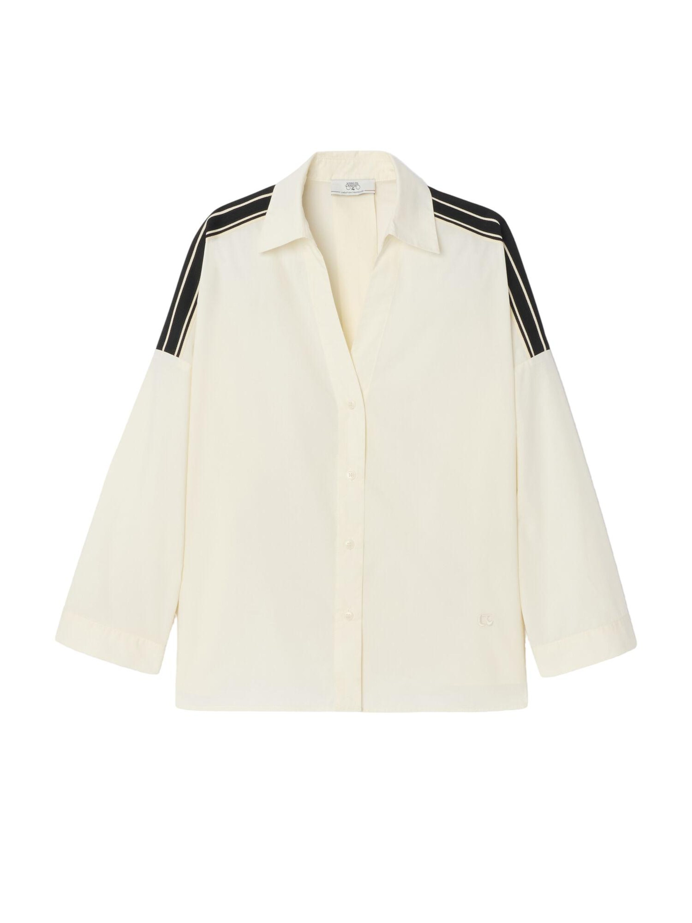 Chemisier Le Temps Des Cerises en blanc : devant