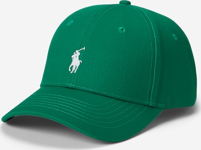 Polo Ralph Lauren Casquette en vert / blanc, Vue avec produit