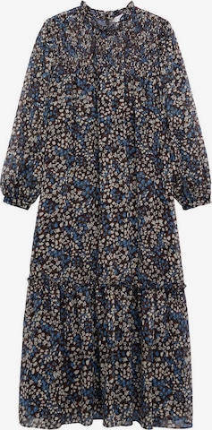 MANGOKošulja haljina 'Fancy' - crna boja: prednji dio