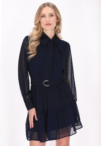 DreiMaster Klassik Μπλουζοφόρεμα 'Classic Look' σε μπλε: μπροστά