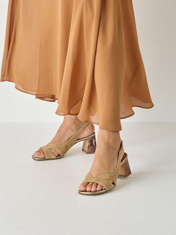 Sandales Tamaris en beige