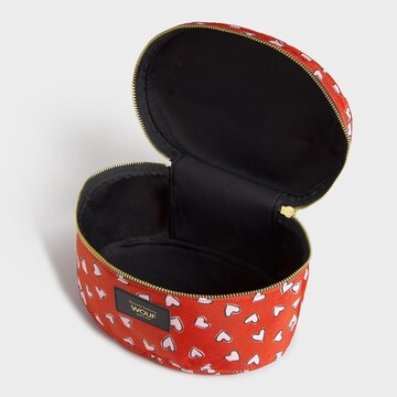 Trousse de maquillage Wouf en rouge