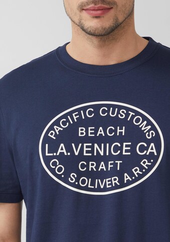s.Oliver T-Shirt in Blau