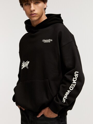 Pull&Bear Sweatshirt in Black