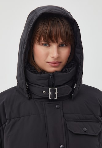 Finn Flare Steppmantel 'Stylish' in Schwarz