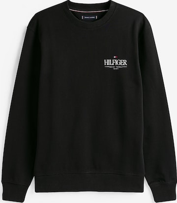 TOMMY HILFIGER Свитшот в Черный: спереди