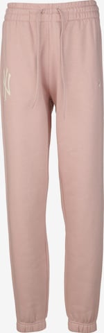 Loosefit Pantaloni di NEW ERA in rosa: frontale