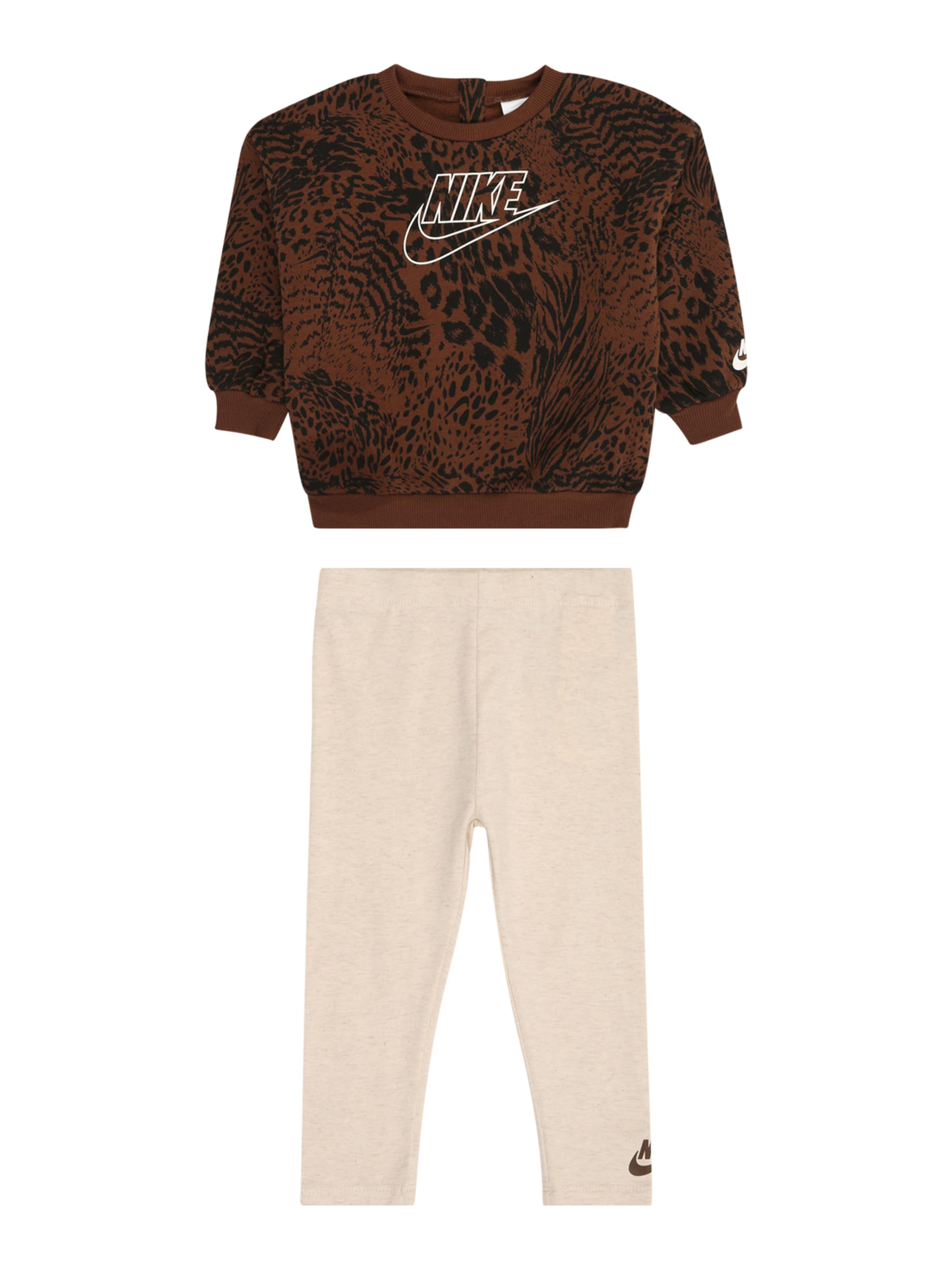 bēšs Nike Sportswear Komplekts 'SWOOSH': no priekšpuses