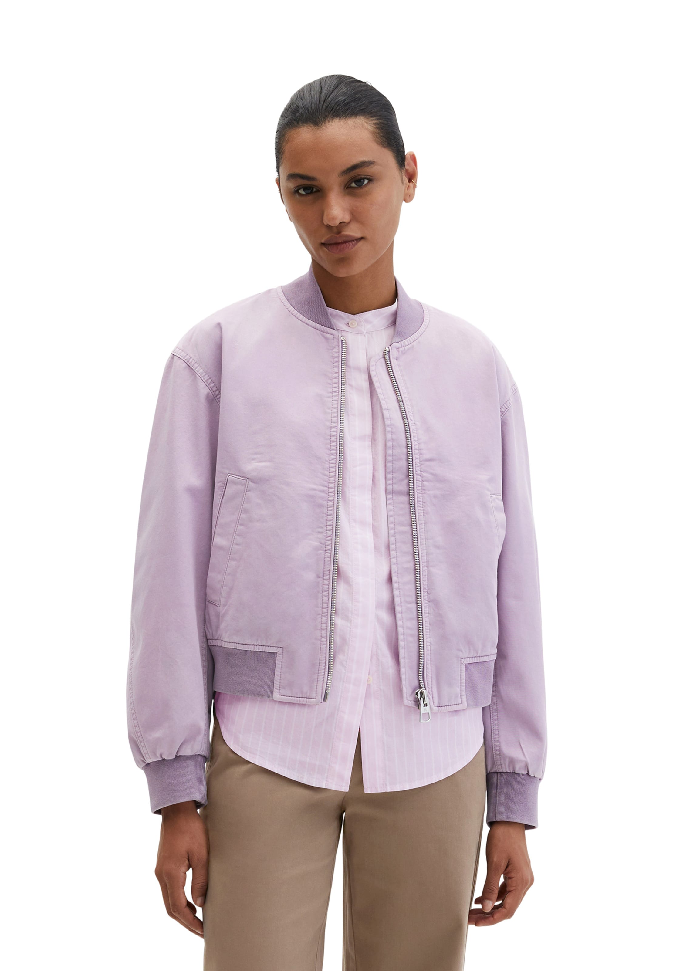 Marc O'Polo - Chaqueta de entretiempo en lila: frente