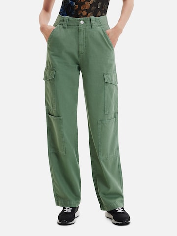 Desigual - regular Pantalón cargo 'Sedal' en verde: frente
