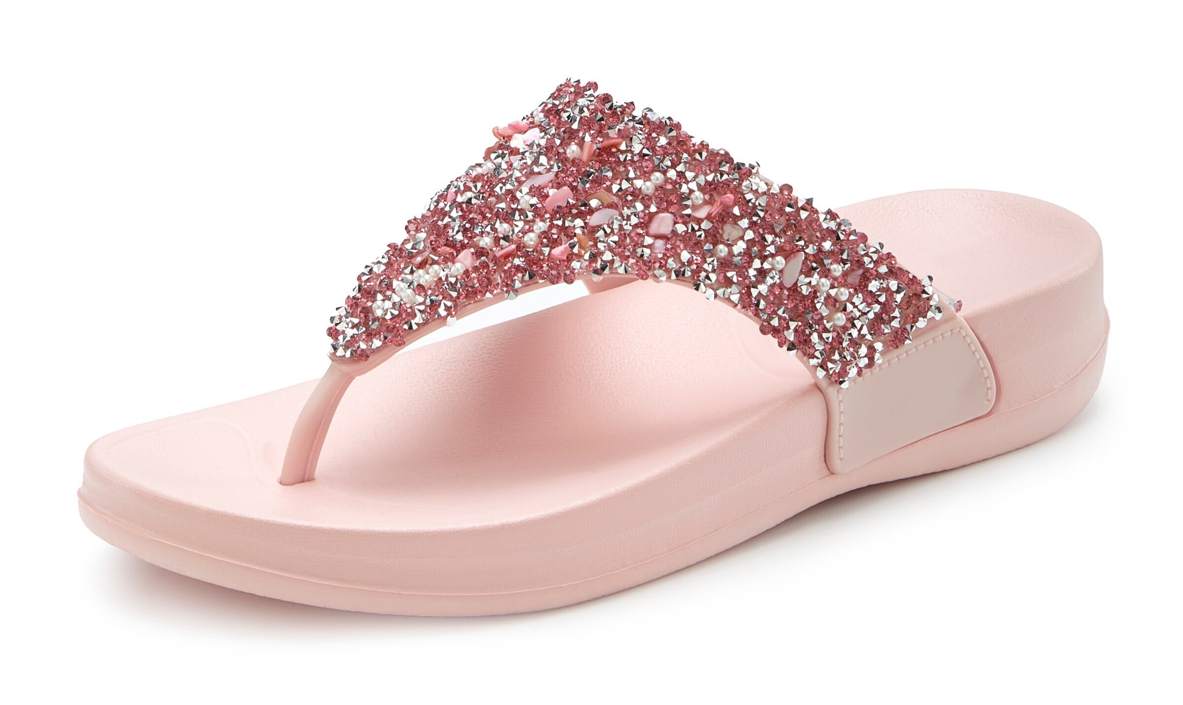 VIVANCE - Zapatos abiertos en rosa: frente