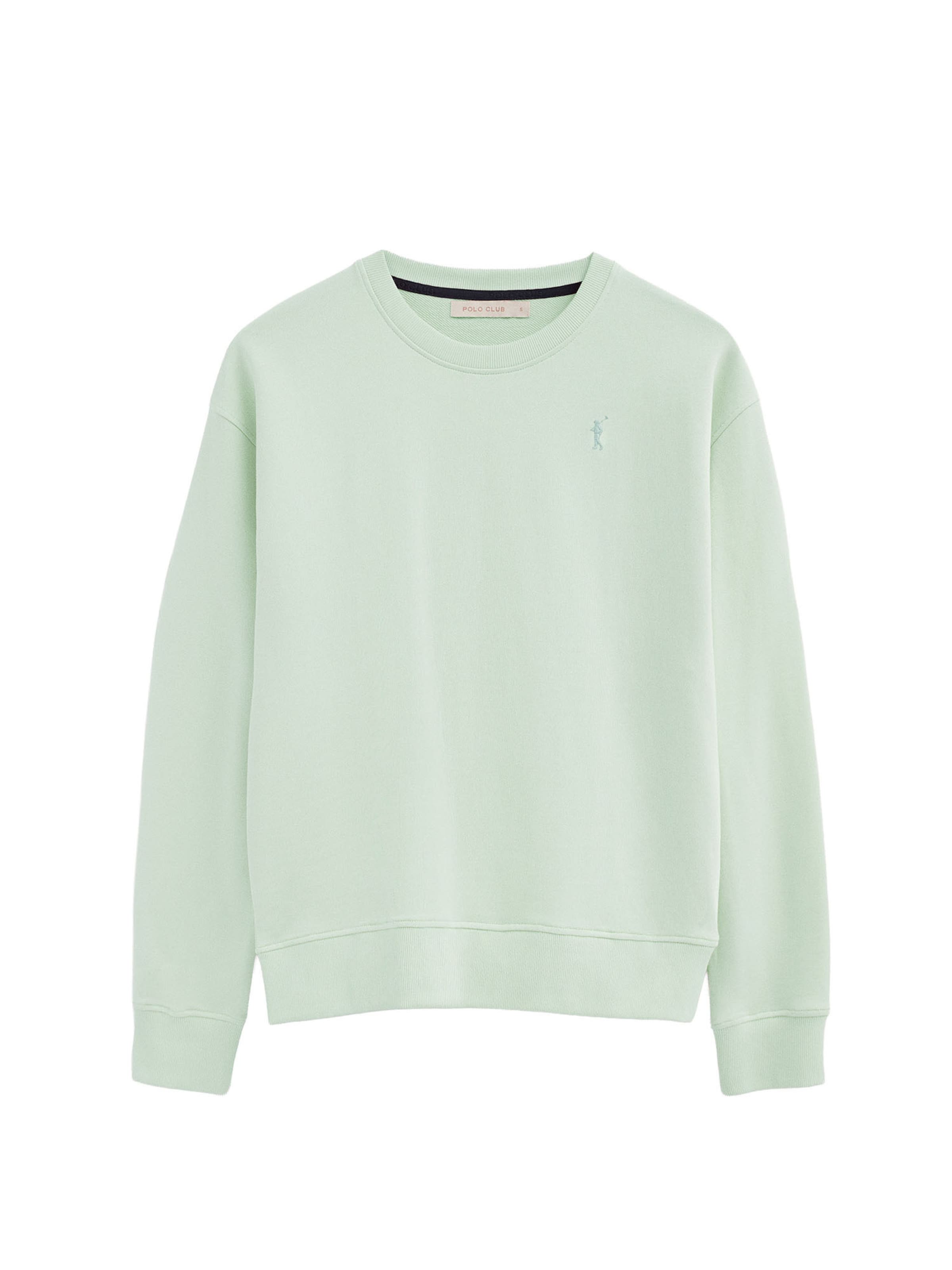Polo Club Sweatshirt 'Rigby Go' in Green: front