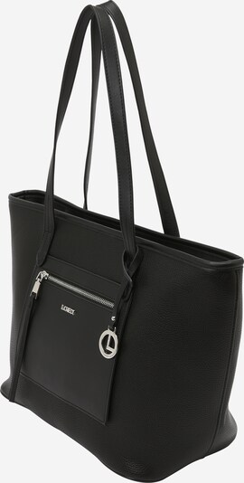 L.CREDI Shopper 'Janka' in schwarz / silber, Produktansicht