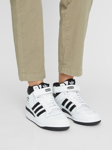 Ploeg mythologie negeren ADIDAS ORIGINALS High-Top Sneakers 'FORUM MID' in White | ABOUT YOU