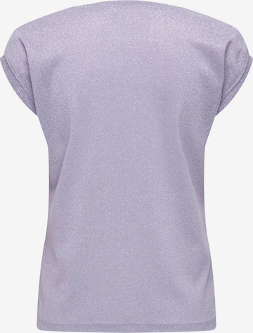 T-shirt 'Onlsilvery' ONLY en violet