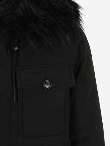 DIESEL Between-Seasons Coat 'W-JORGY' in Black