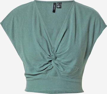 Camicia da donna 'JESMILO' di VERO MODA in verde: frontale