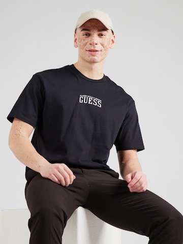 GUESS JEANS Koszulka w kolorze czarny
