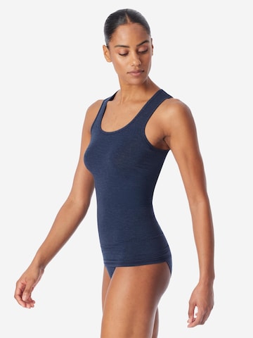 SCHIESSER Undershirt 'Personal Fit' in Blue