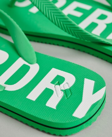 Superdry Teenslippers 'Code Essential' in Groen