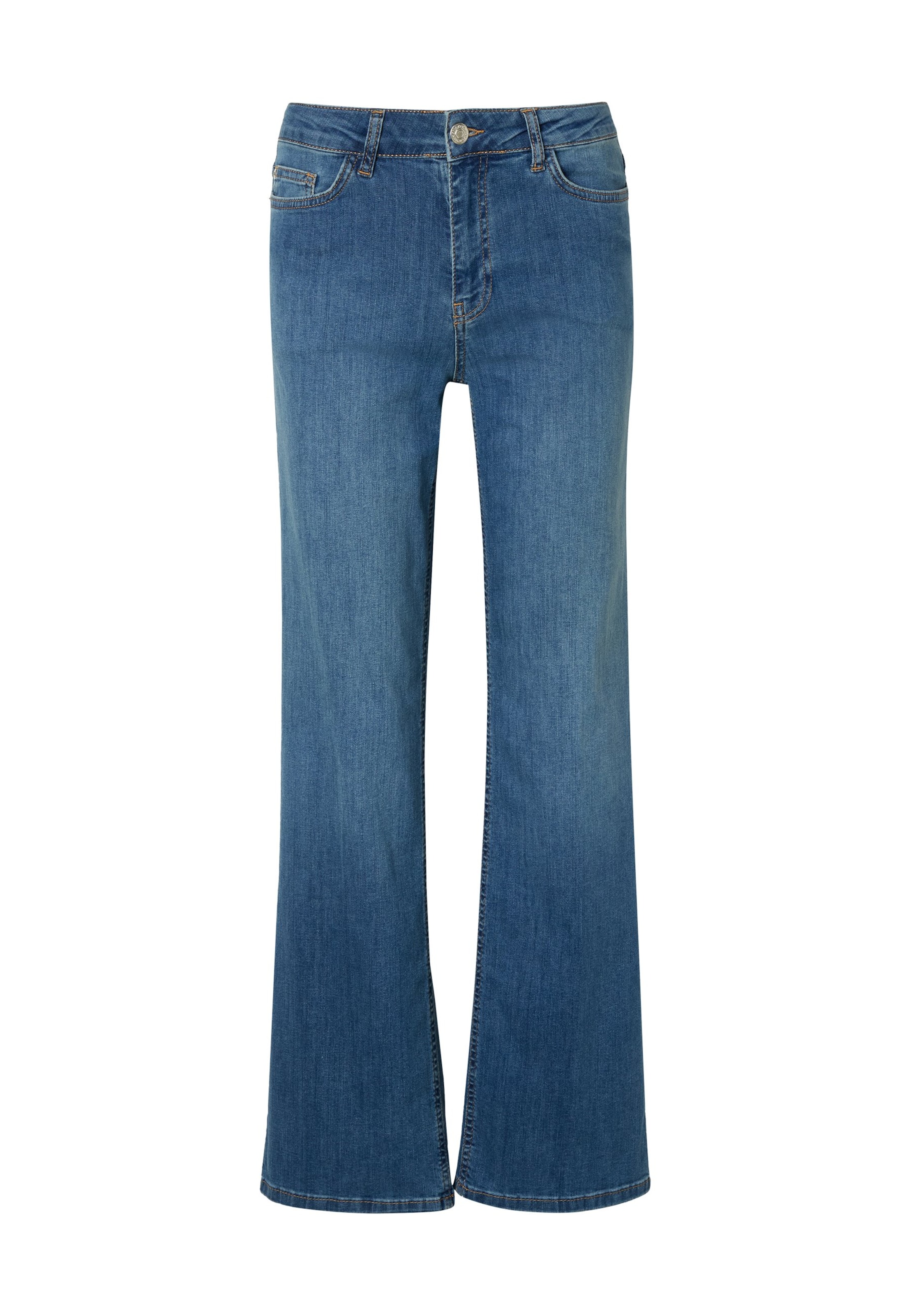 Wide Leg Jean MORE & MORE en bleu : devant