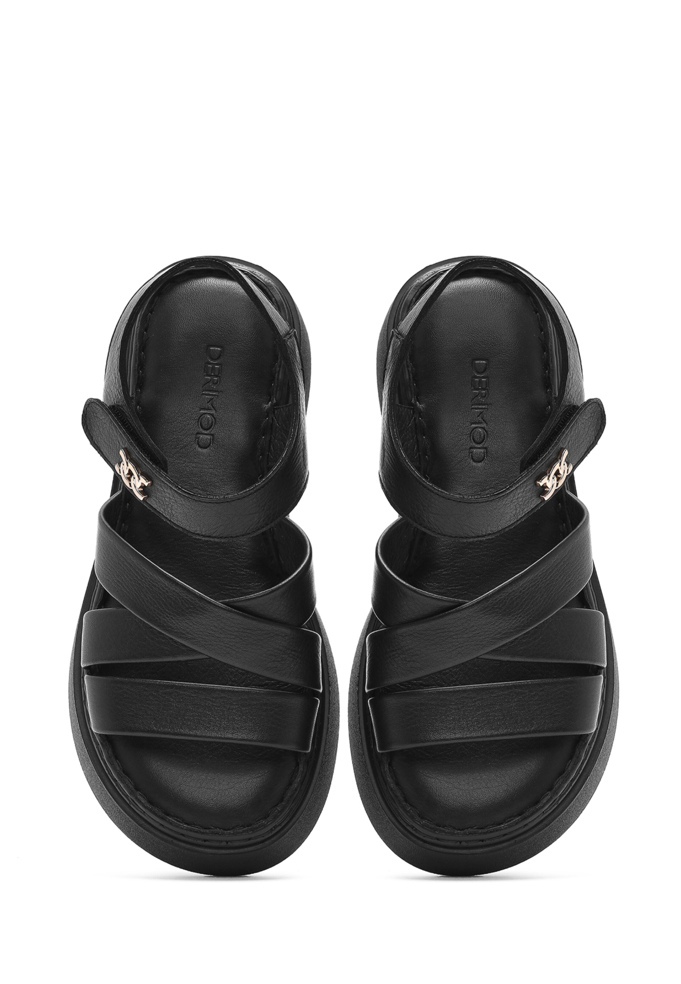 Derimod Sandale in Schwarz