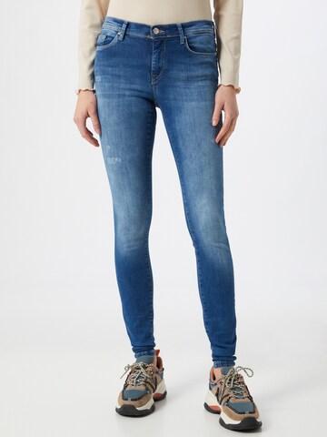 ONLY Skinny Jeans in Blauw: voorkant