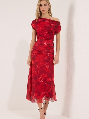 Trendyol Koktélruhák - piros: elől