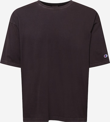 Champion Reverse Weave Shirt in Black: front