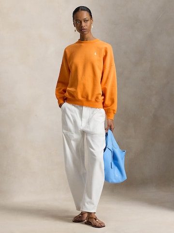 Polo Ralph Lauren - Sweatshirt 'VINTAGE' em laranja