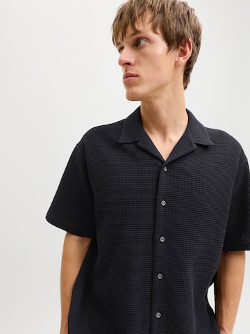 Fit confort Chemise 'JREBKORSO' JJ Rebel en noir