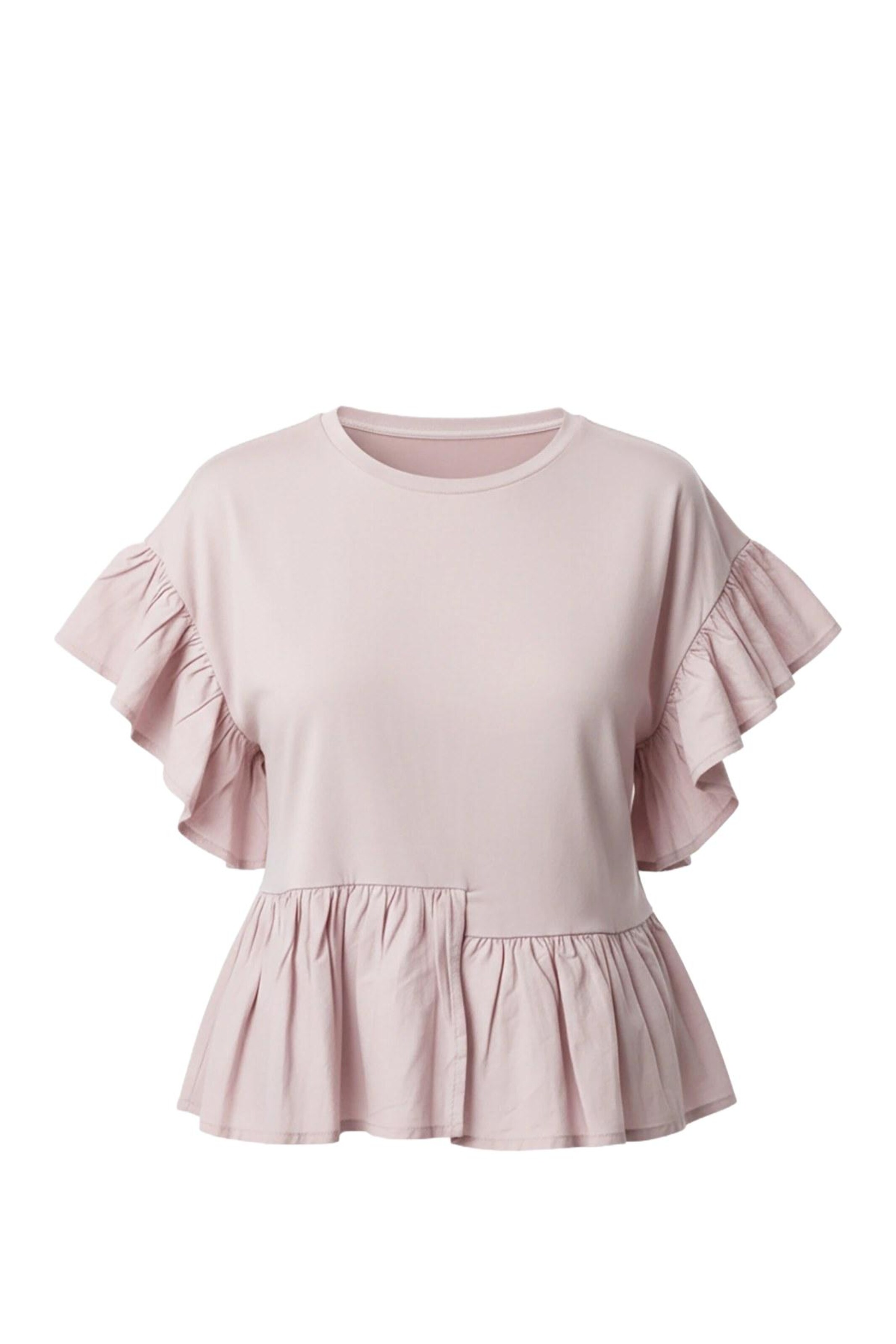 Alexa Dash Bluse in Pink: Vorderseite