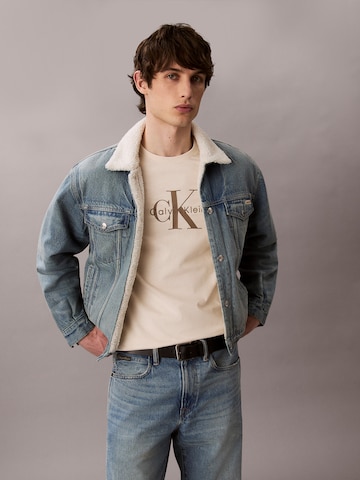 Calvin Klein Jeans Shirt 'Hero' in Beige